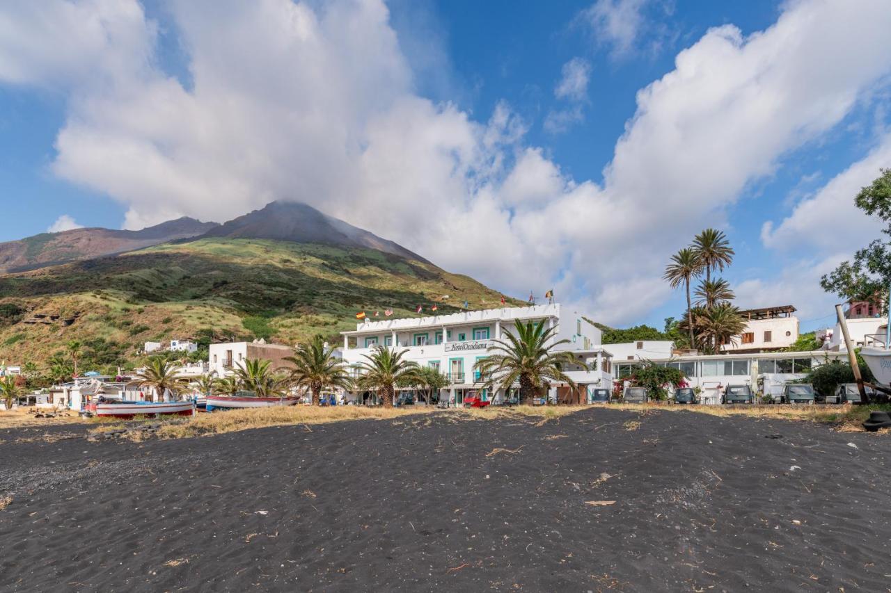 Hotel Ossidiana Stromboli Center Bagian luar foto