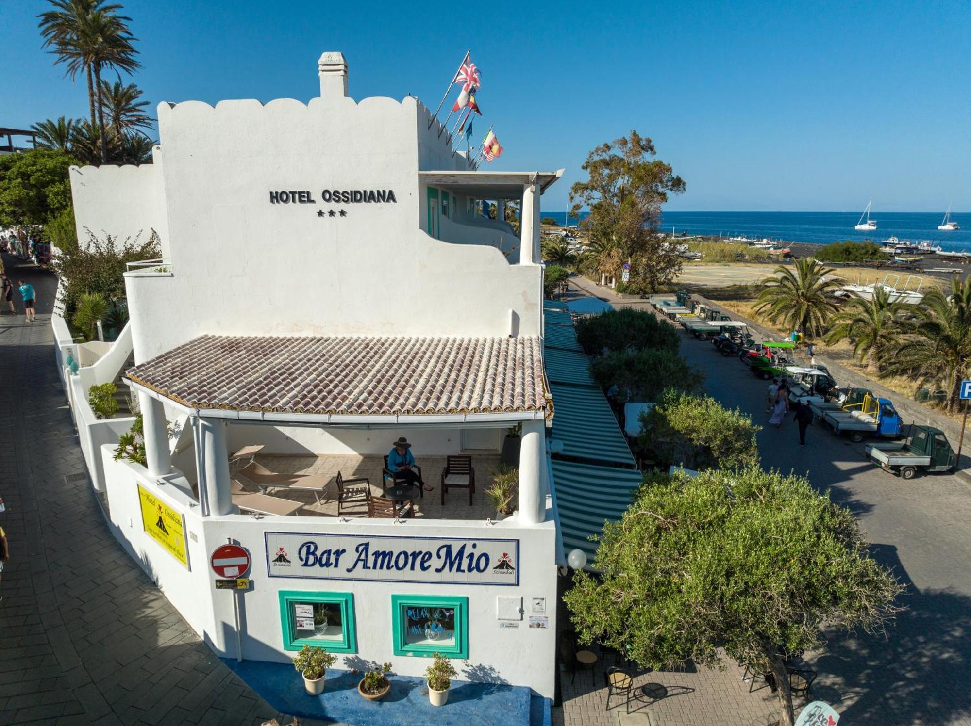 Hotel Ossidiana Stromboli Center Bagian luar foto